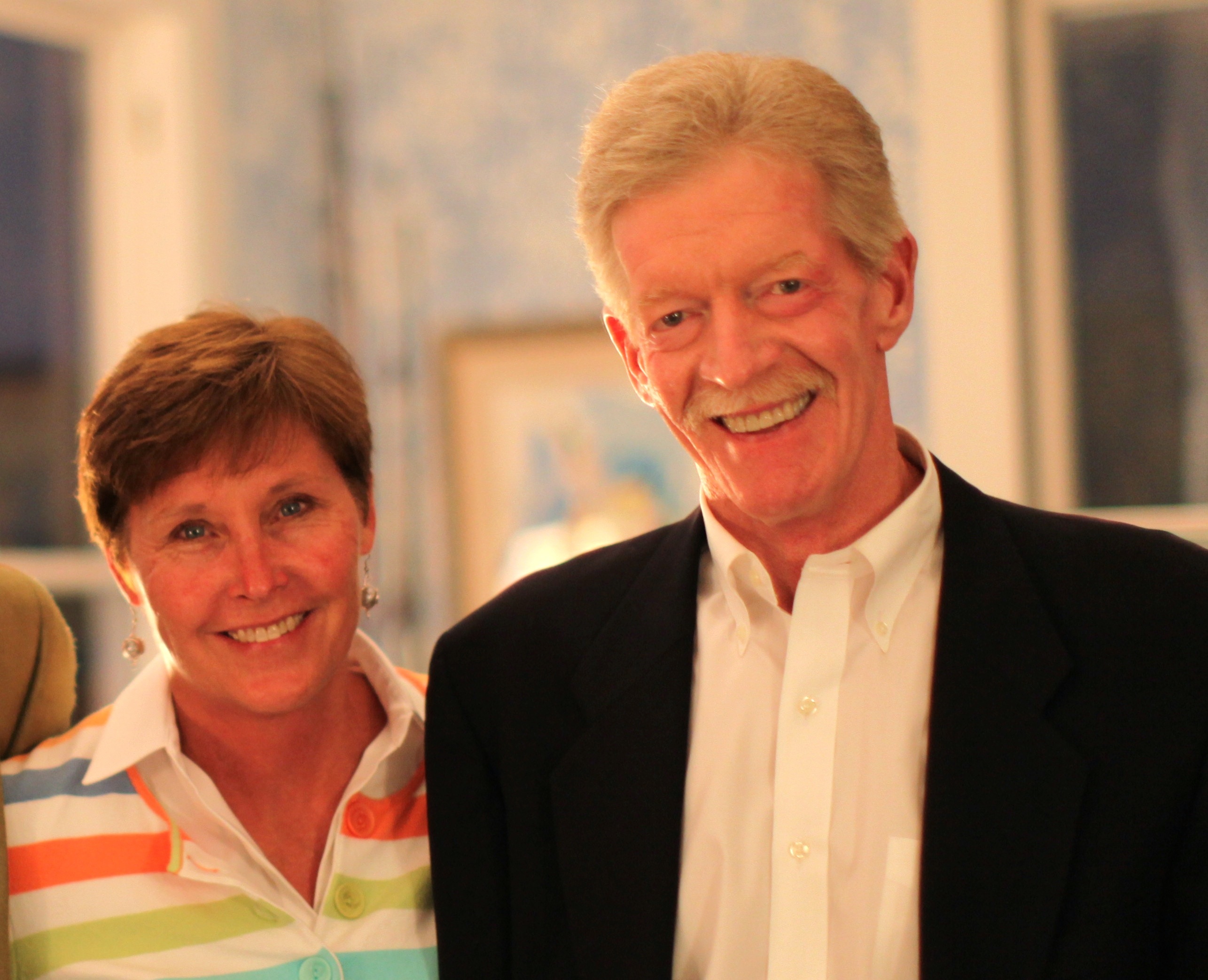 Nancy Ditz and Bruce Mosbacher